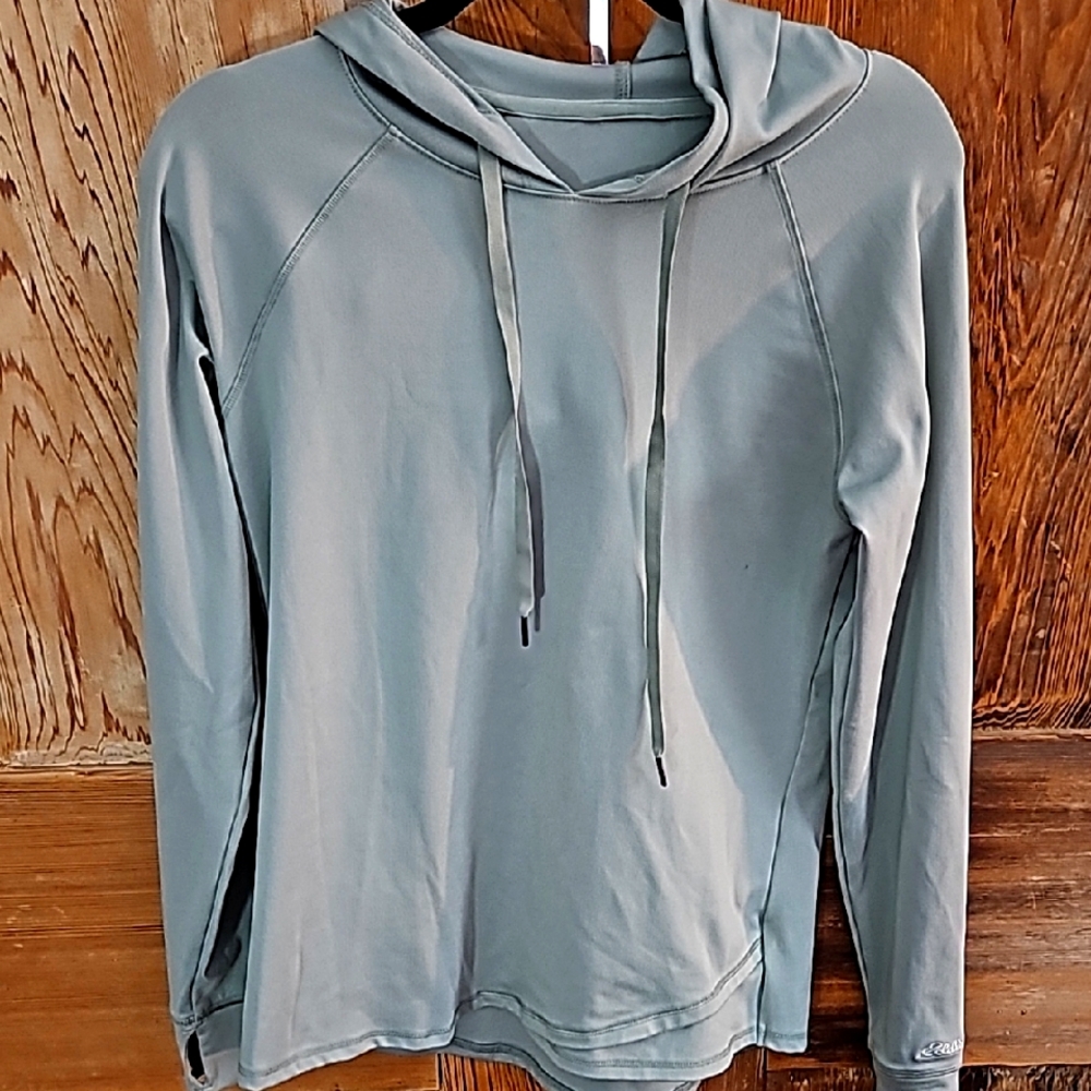Light Green Hooded Sweatshirt